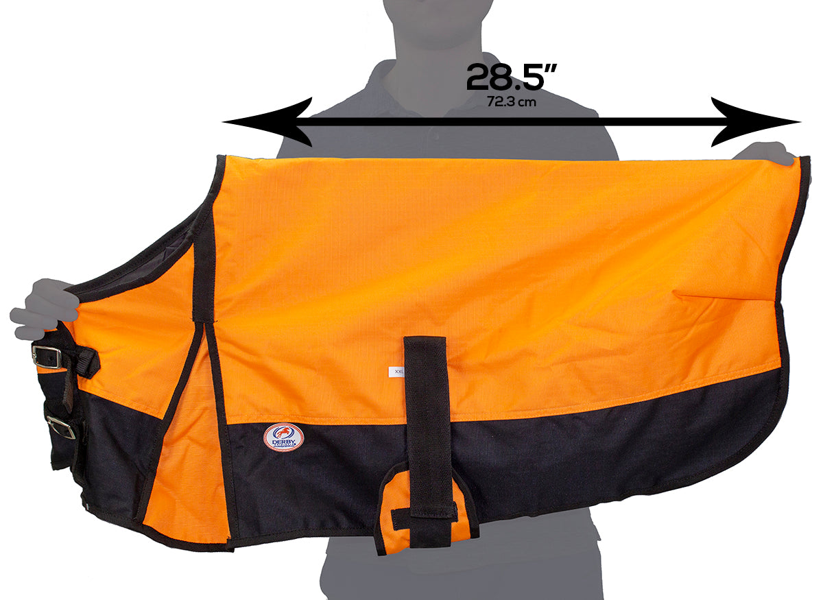 Derby Originals Horse Tough Abrigo de invierno impermeable para perros de 600D Ripstop 150g Peso medio