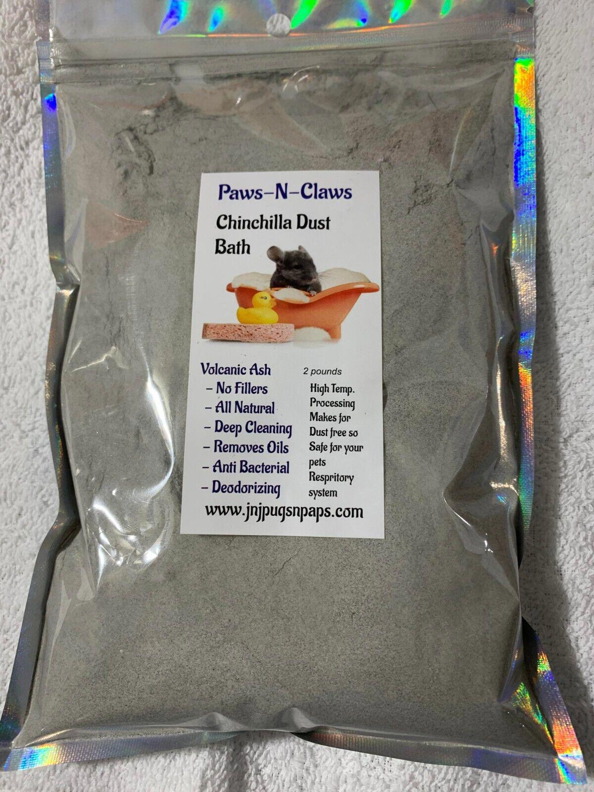 Chinchilla dust All Natural Volcanic Ash Dust 2# resealable bag
