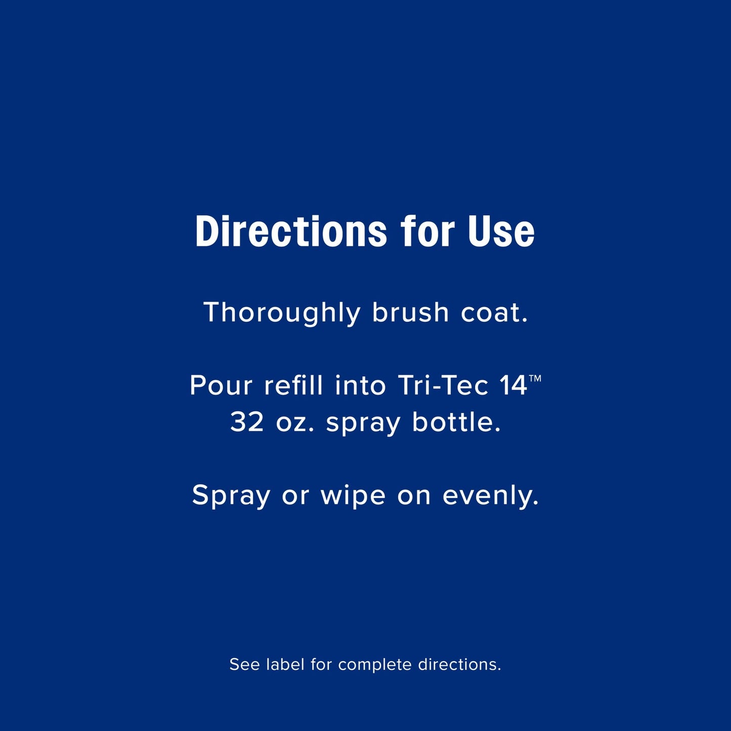 Farnam Tri-Tec 14 Horse Fly Repellent Water-Based 14 Day Protection 32 oz.