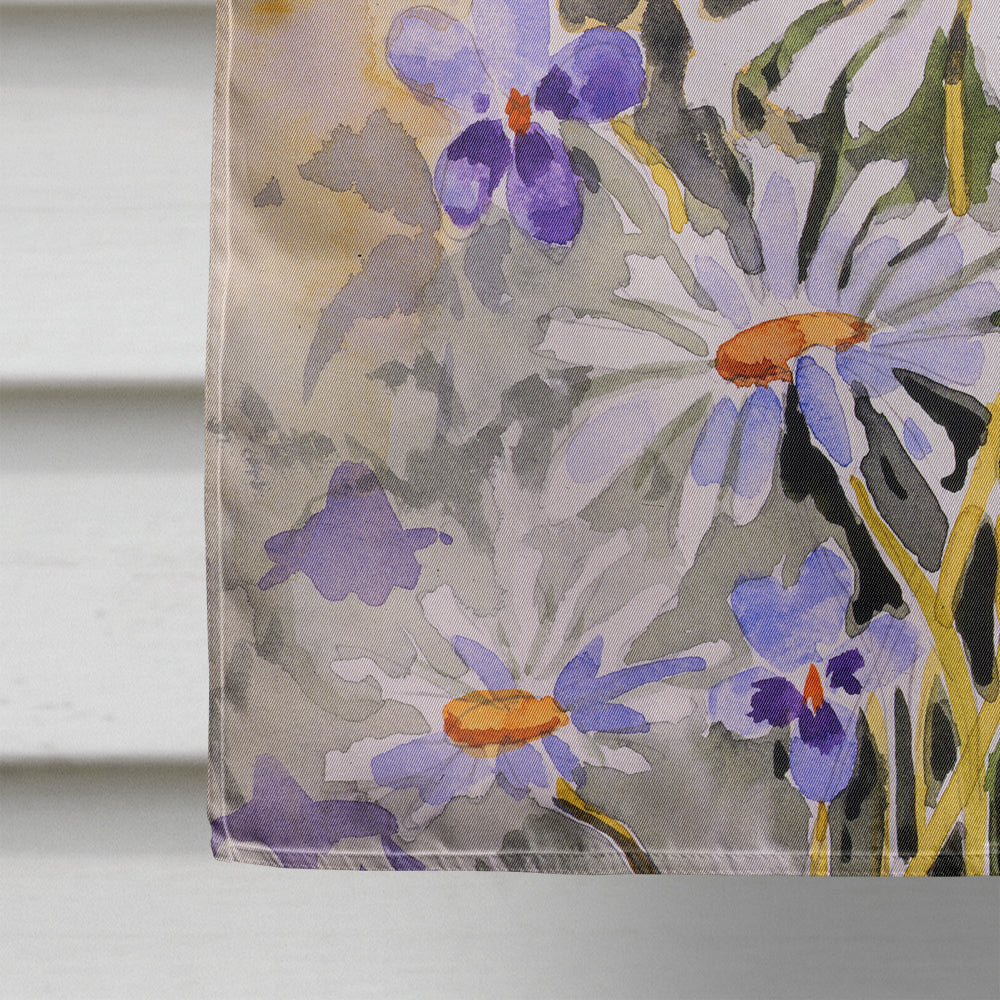 Daisies by Maureen Bonfield Flag Canvas House Size BMBO0115CHF