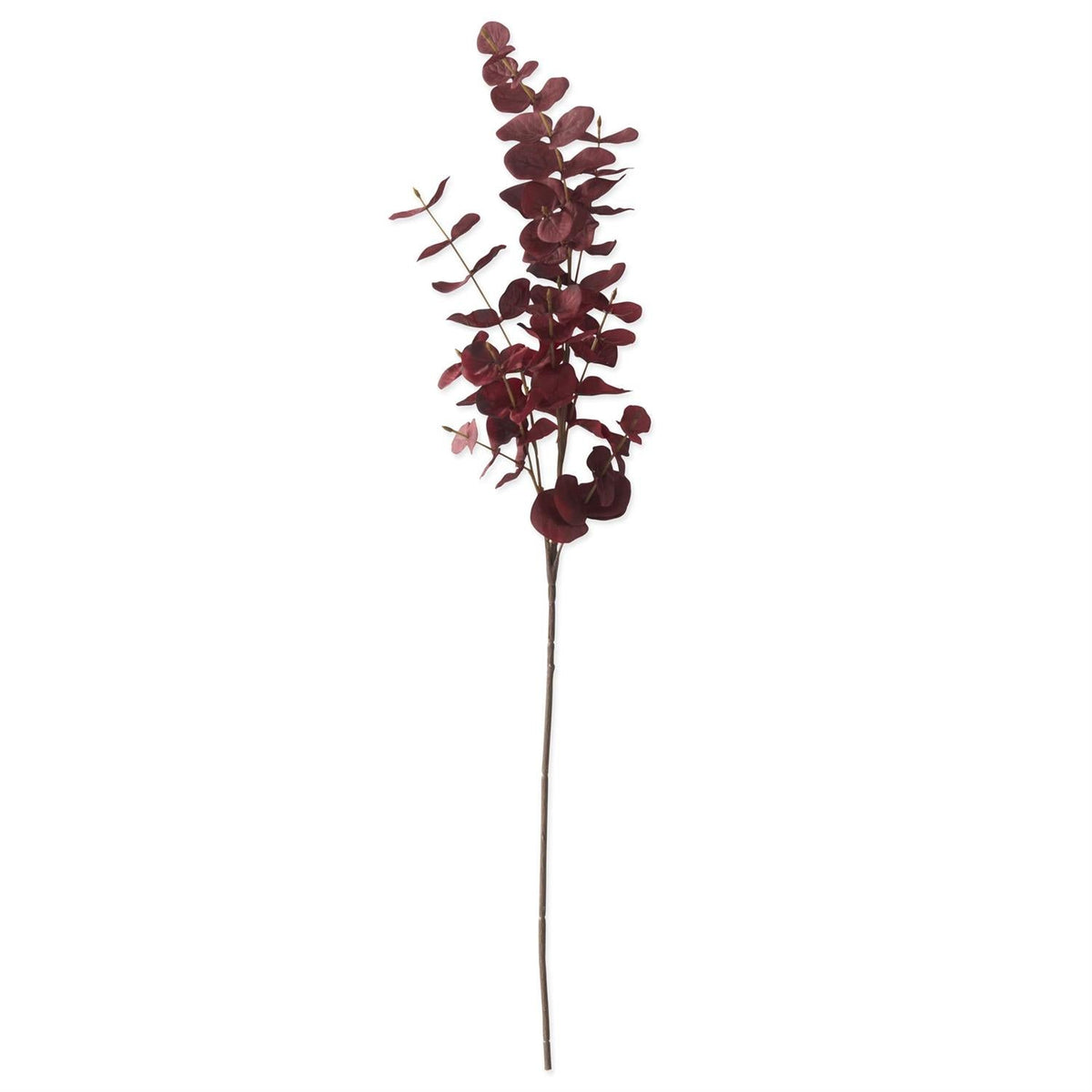 Tallo de eucalipto burdeos de 35" – Follaje artificial