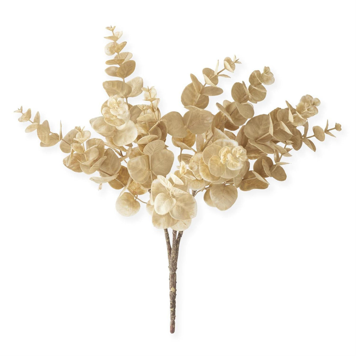 Arbusto de eucalipto color crema de 19" – Follaje artificial