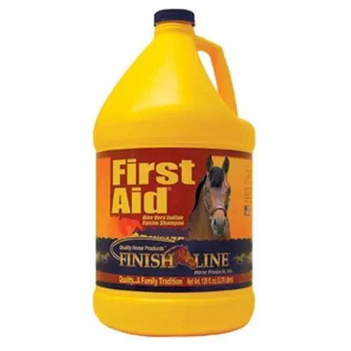 Finish Line First Aid Shampoo for Horses 128 fl. oz.