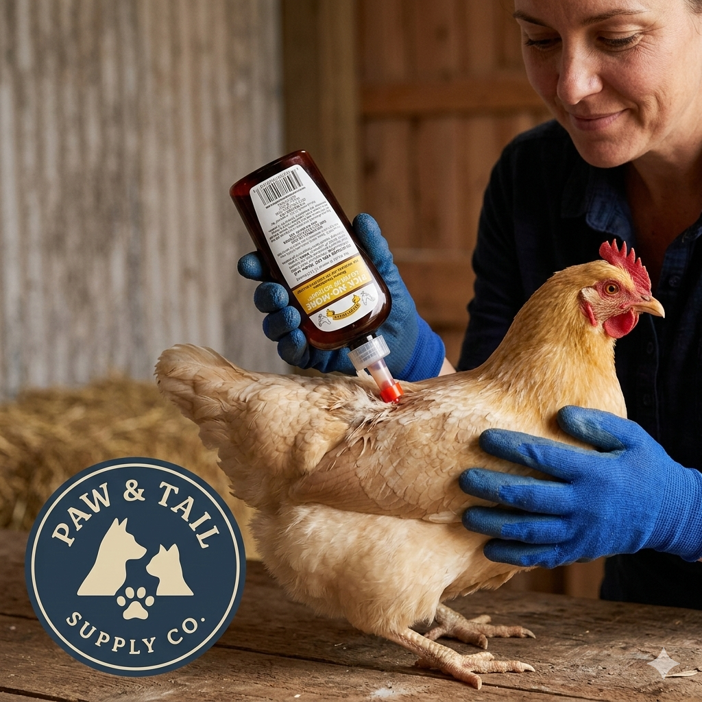 Rooster Booster Pick-No-More Lotion Control Cannibalism In Poultry 4 oz.