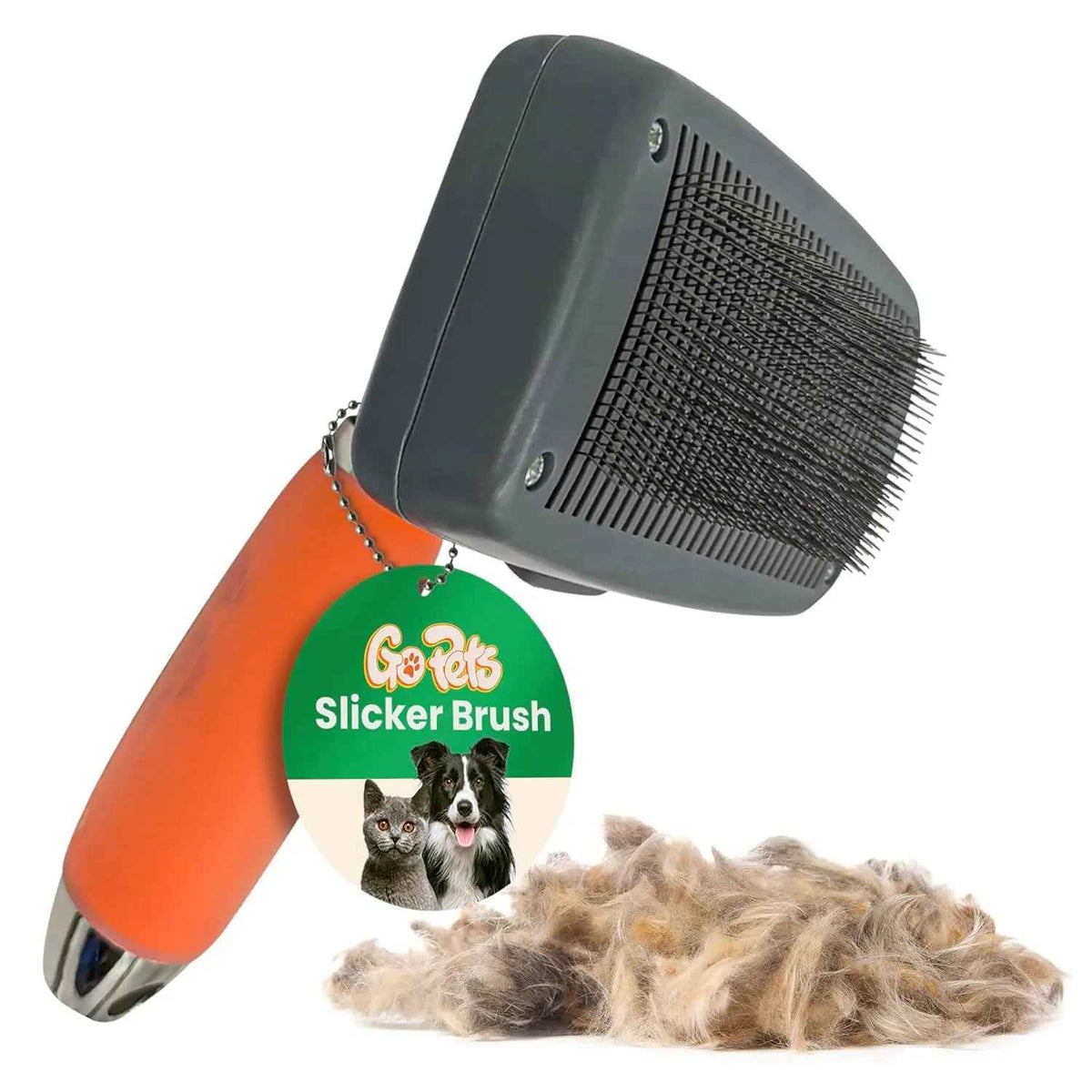 GoPets 2-in-1 Dematting & Deshedding Comb for Dogs & Cats