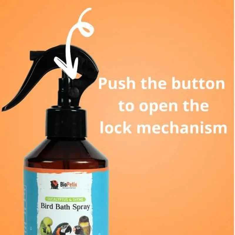Herbal Bird Bath Spray with Eucalyptus & Thyme, 8oz