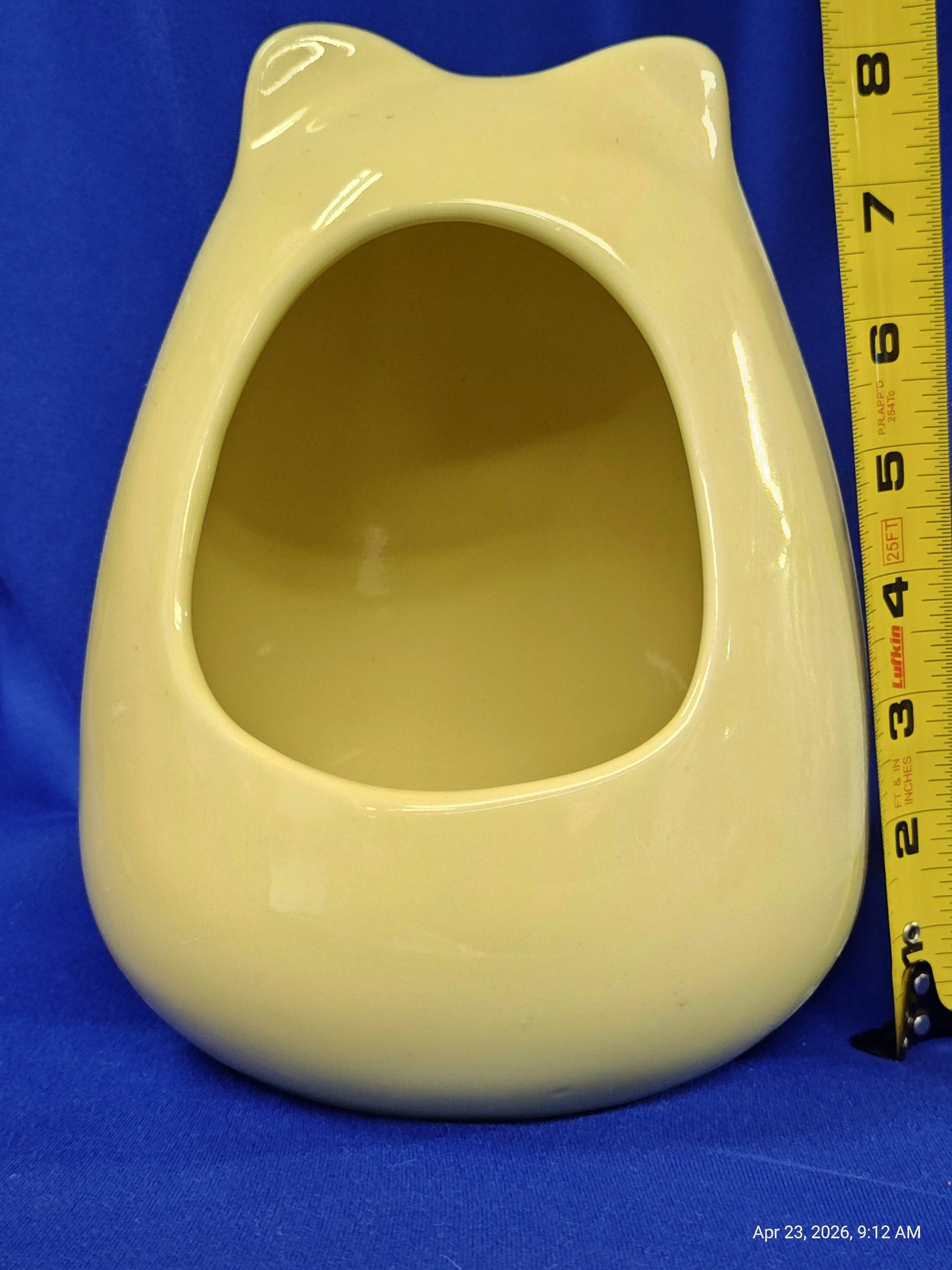 Ceramic Dust House "Chilly House Original " by PNC - Large (Yellow)