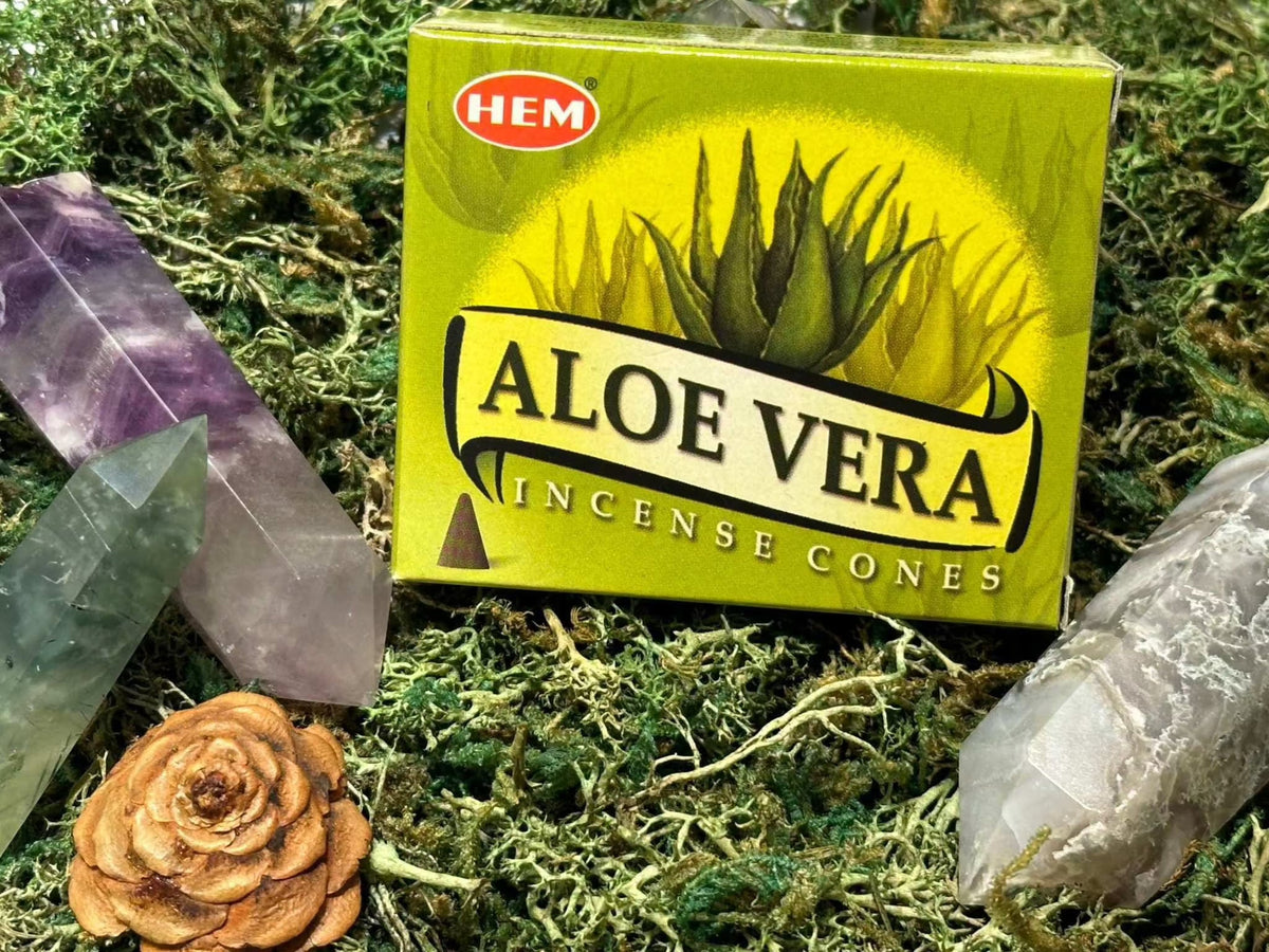 Conos de incienso - Aloe Vera