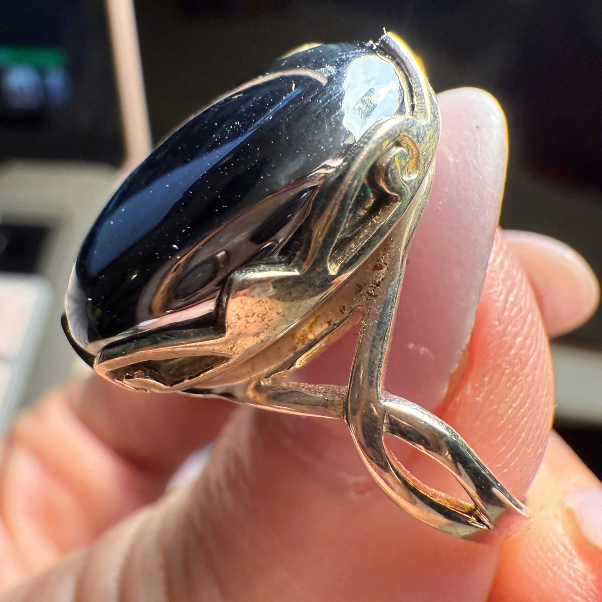 Anillo llamativo de tejido infinito Terahertz