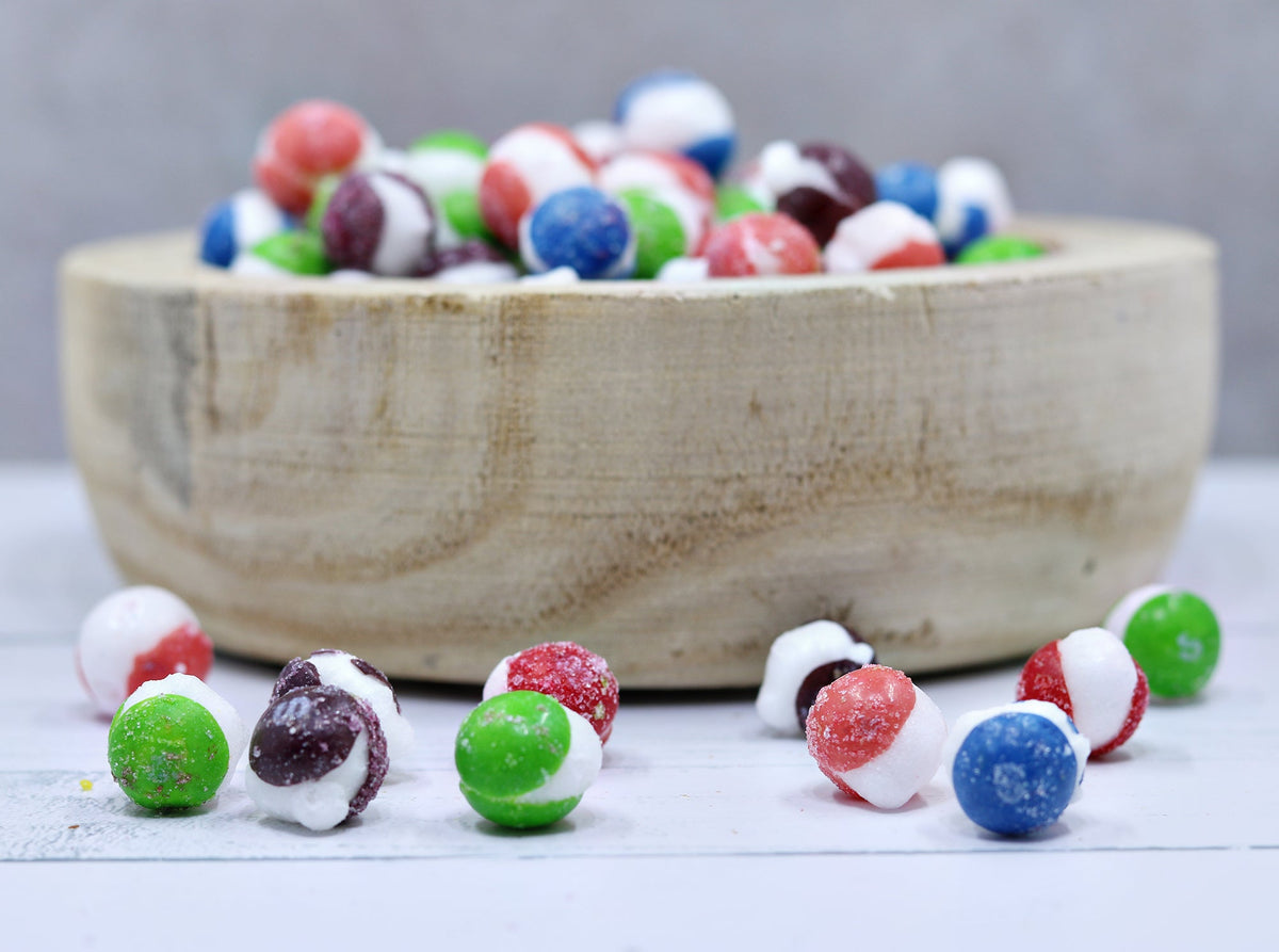 Crunch de frutos rojos ácidos liofilizado