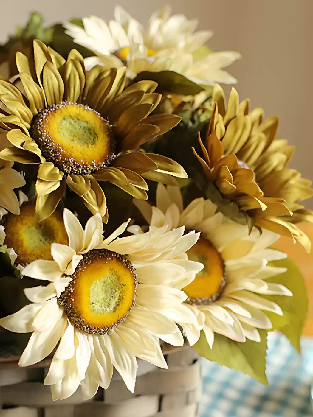 Ramo de girasoles de estilo pictórico – 20"