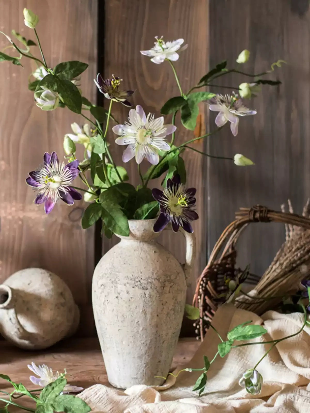 Tallo de enredadera de flores silvestres – 33"