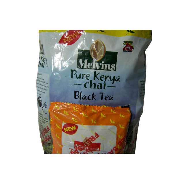 Melvins Black Tea Plus Free Tangawizi Sample 500g