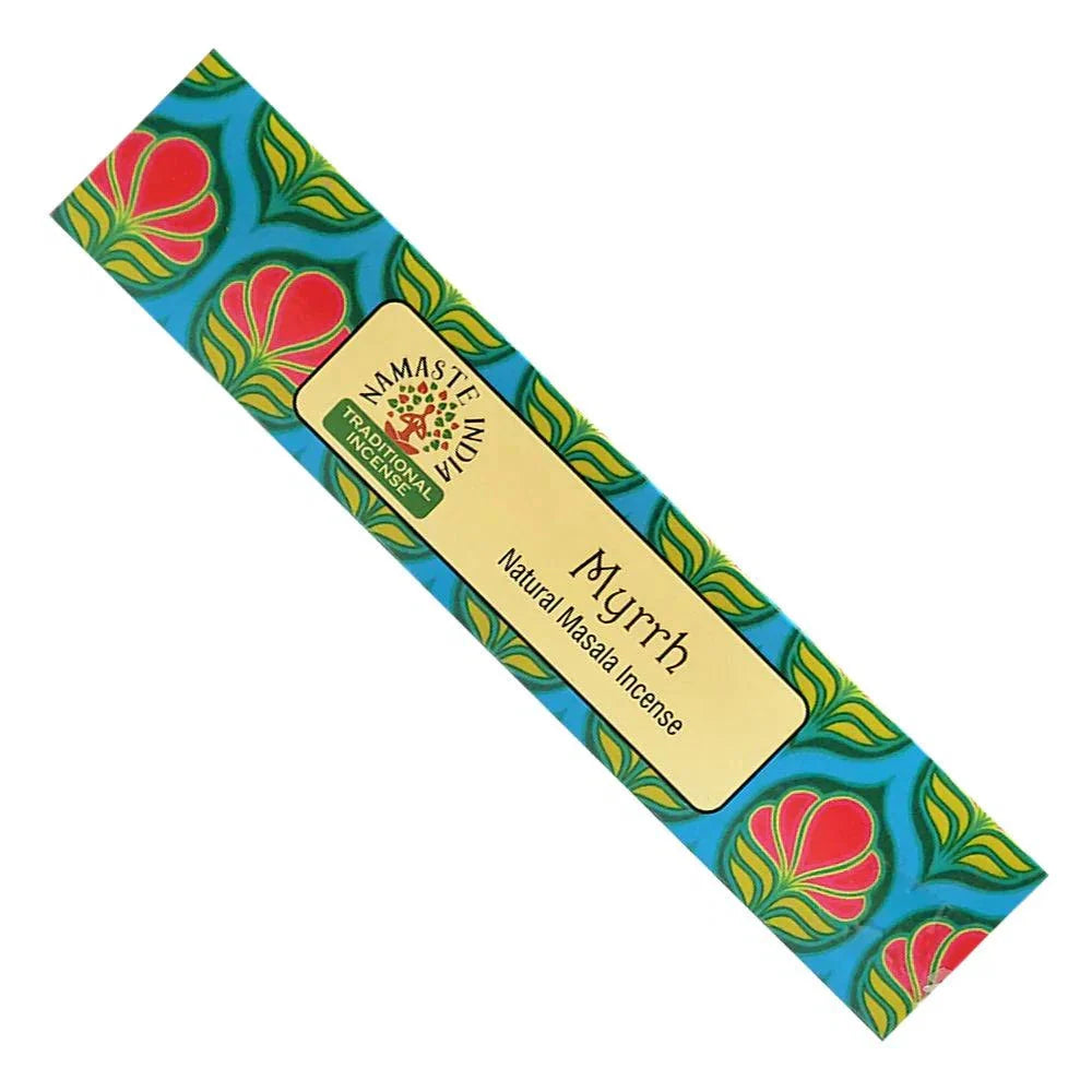 Varilla de incienso - Namaste India - Mirra 15 g