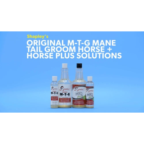 Shapley's Original M-T-G Mane Tail Horse Groom Solution 8 oz.