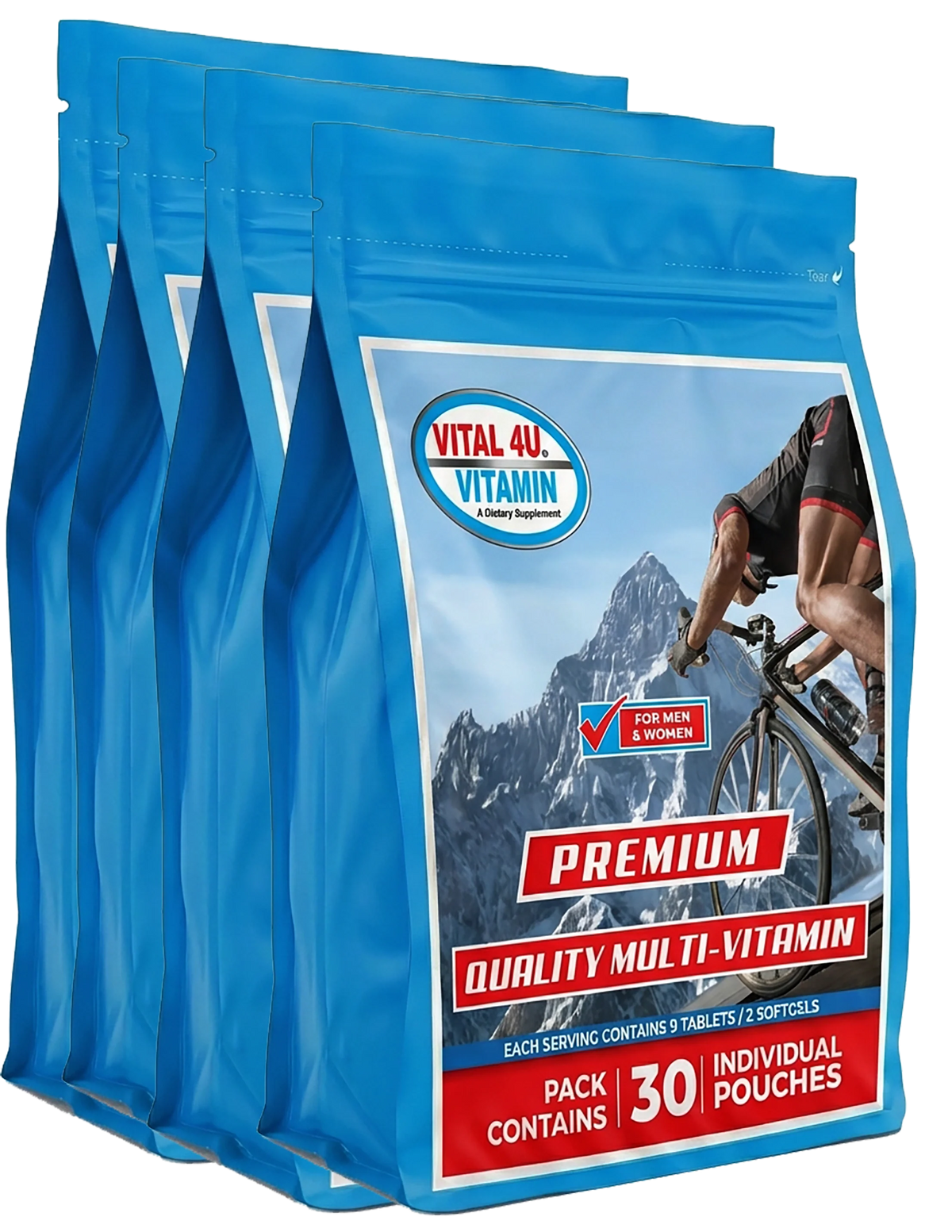 Vital 4U Premium Multivitamínico de 30 días