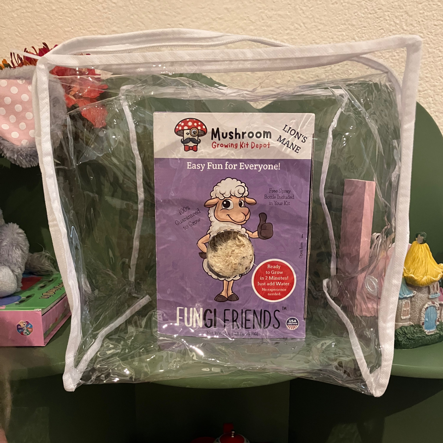 Lil Musheep - Lion's Mane Mushroom Grow Kit - 5 LBS (with box)