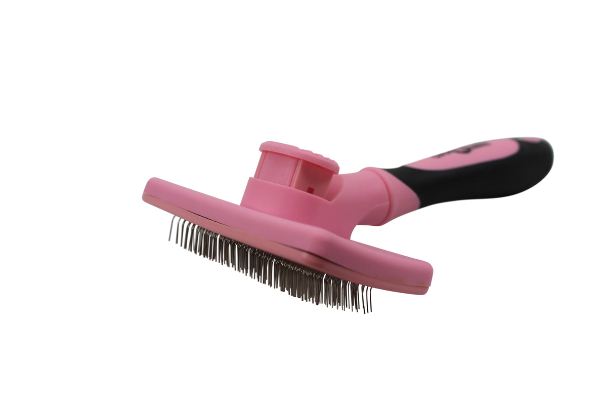 Cepillo de cerdas de auto-limpieza para mascotas de cuteNfuzzy®