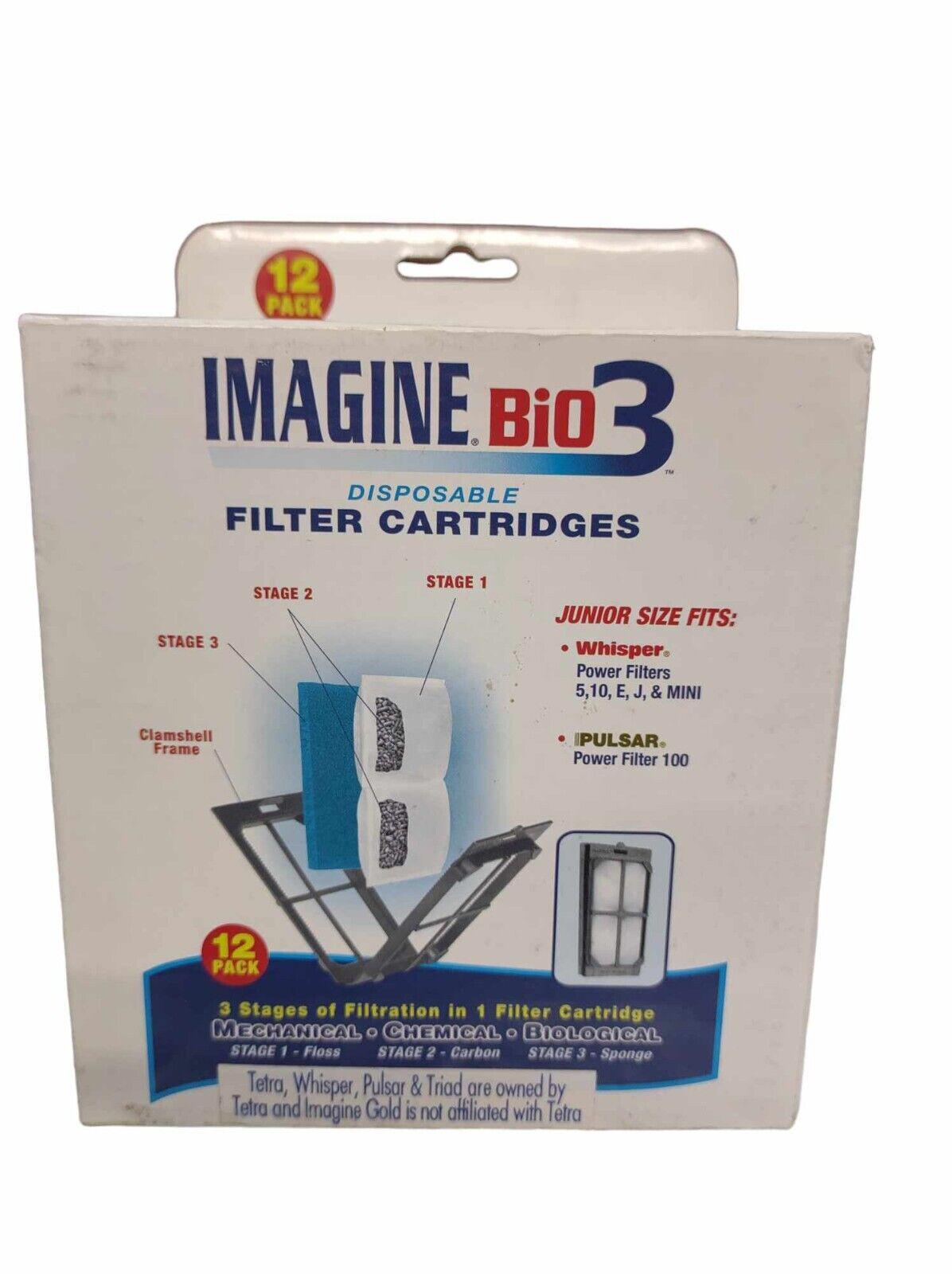 Bio 3 Filter Cartridge 12 PACK For Whisper 5,10,E,J & MINI/ Pulsar 100