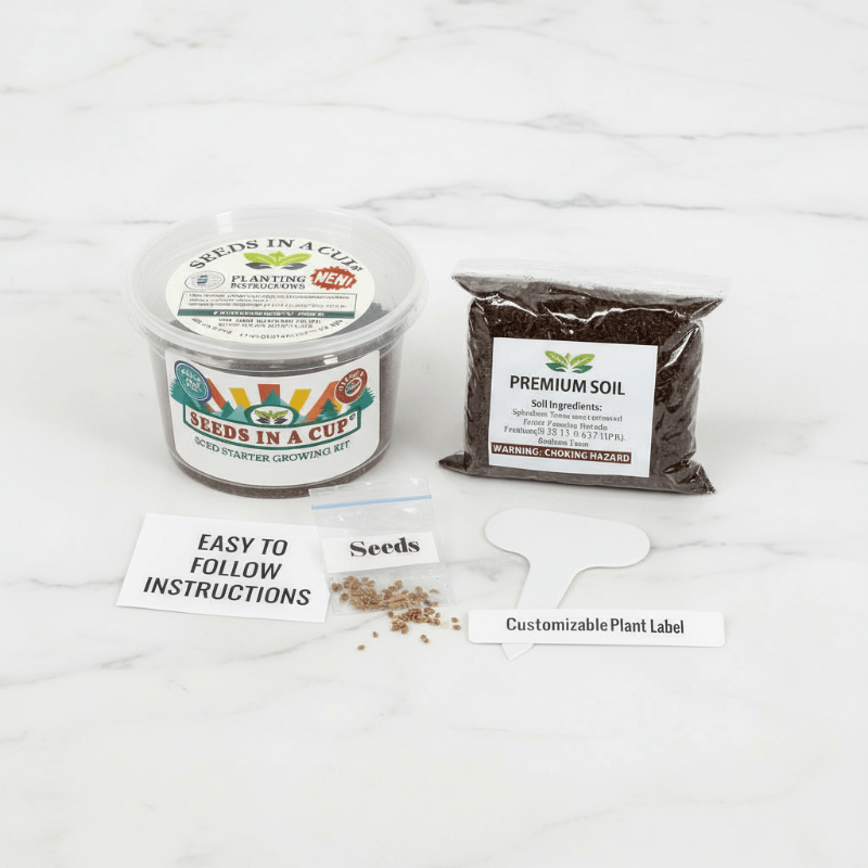 Apple Tree Grow Kit | Grow Your Own Apples from Seed | Seeds In A Cup®