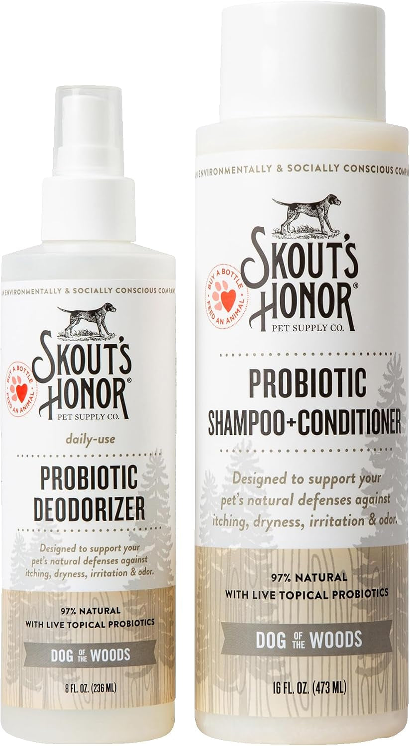 Happy Puppy Probiotic Grooming Bundle – Shampoo, Conditioner & Deodorizer