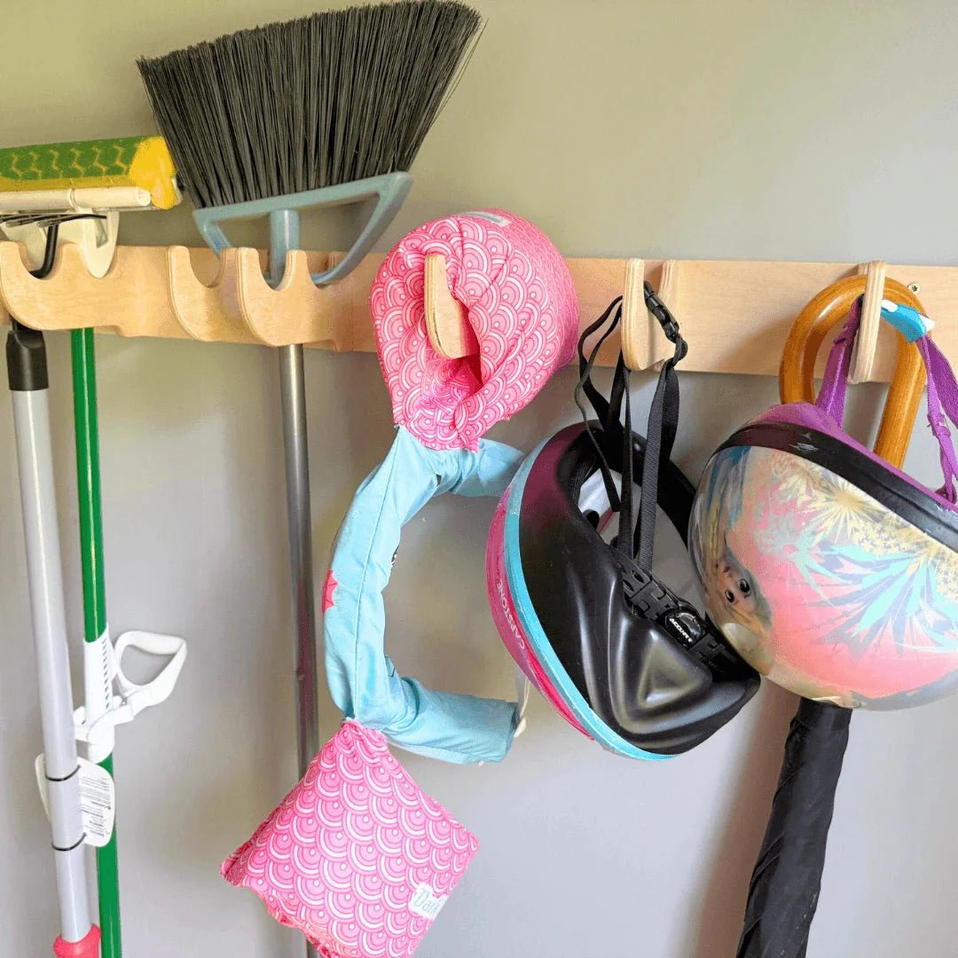 Heavy-Duty Garage Tool and Misc. Hook Rack