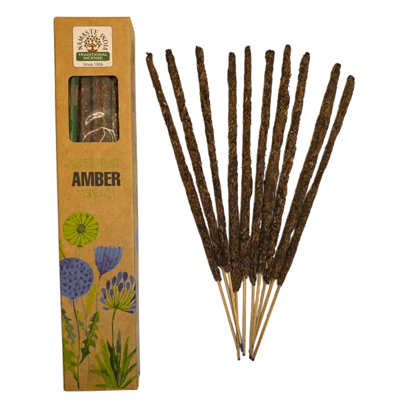 Ámbar natural - Varilla de incienso Masala - Namaste India