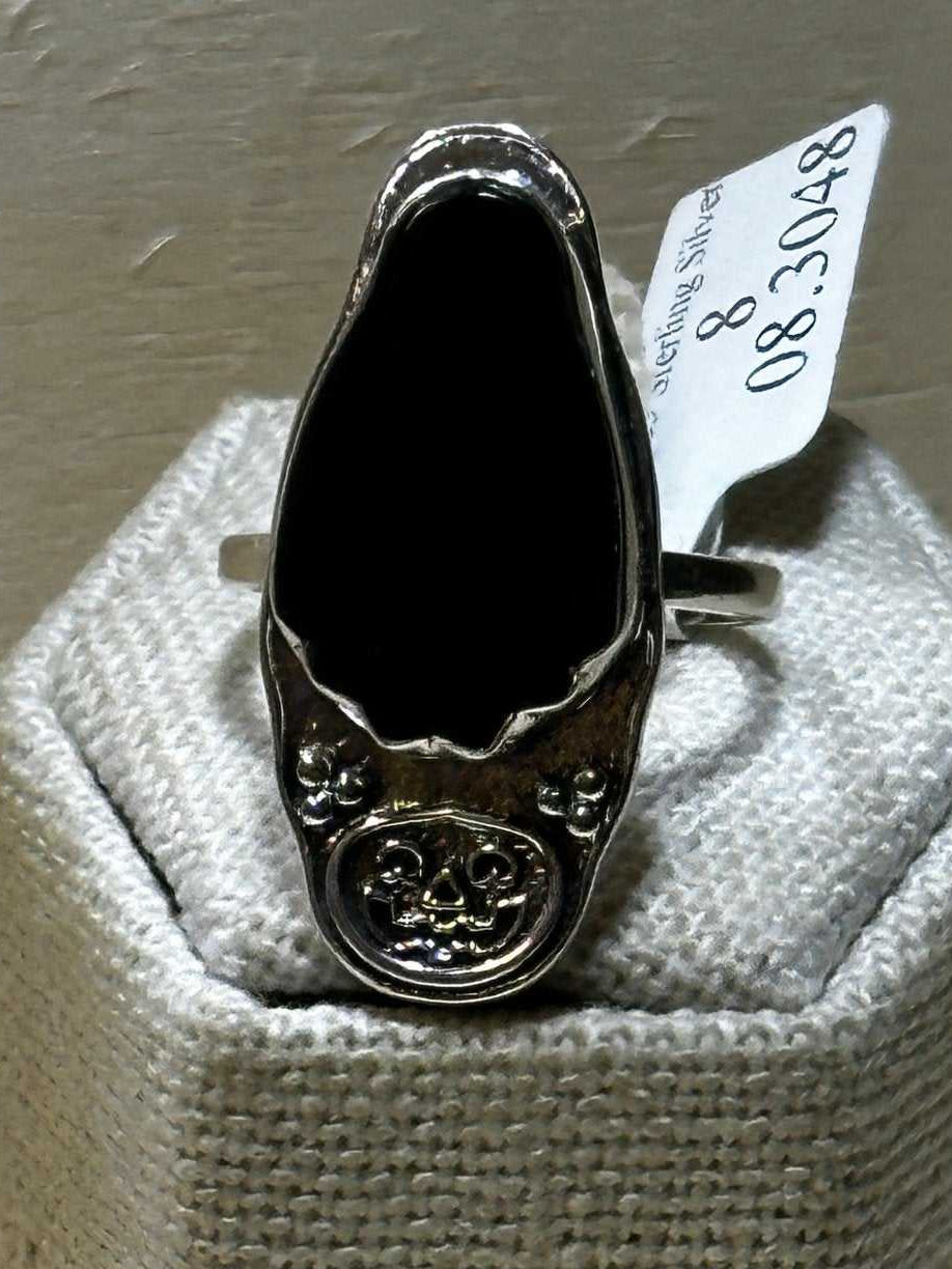 Anillo Fantasma de Ónix Talla 8 (08.3048)
