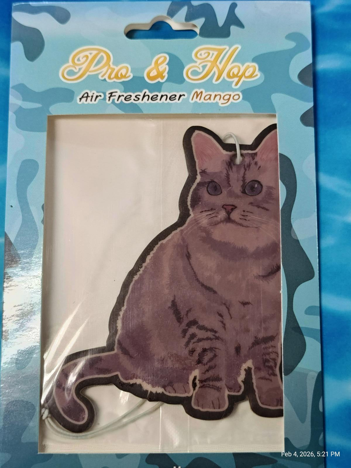 Ambientadores de gato, paquete de 3 – Delicia con aroma a mango de PNC Family FInds