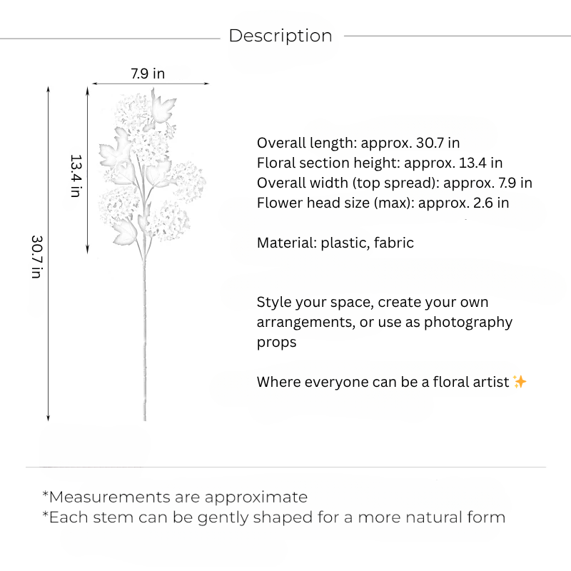 Spring Snowball Viburnum – 31”