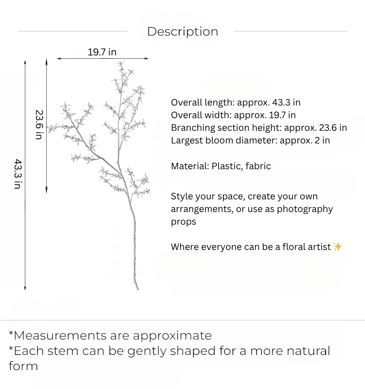 Spring Forsythia Branch – 43.3"