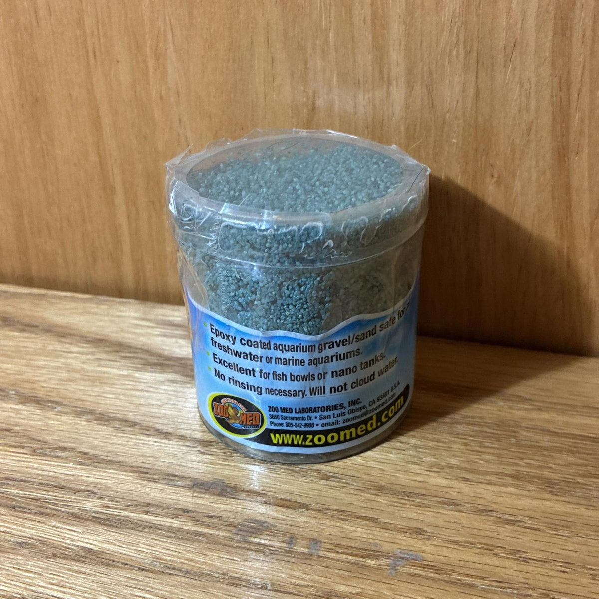 Teal Sand 8 ounce Aquarium Substrate Accents Fish Tanks