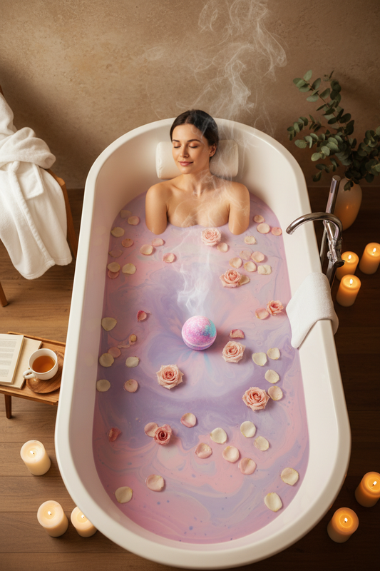 Relaxing bath bombs for woman 