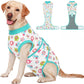 Female Dog Recovery Suit After Spay, XS–2XL