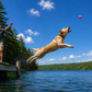 Pelota de juguete para perros Glitter Ball | Pelota de goma blanda PUP-X que flota para buscar y recoger con dispensador de premios | Fabricada en EE. UU.