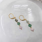 LIDERAR CON AMOR-Conjunto de joyas de kunzita, aventurina verde y prehnita
