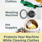Pet Hair & Odor Laundry Remover Powder|Dissolves Dog & Cat Hair|6-Month Supply