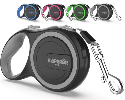 Unleash Adventure! ?? 16ft Heavy-Duty Retractable Leash for Large Dogs (up to 110lbs) ??