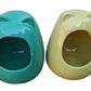 Ceramic Dust House  "Chilly House Original " by PNC - Large (Pomegranate Red)