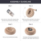 Anti-Slip round Fluffy Plush Faux Fur Pet Bed