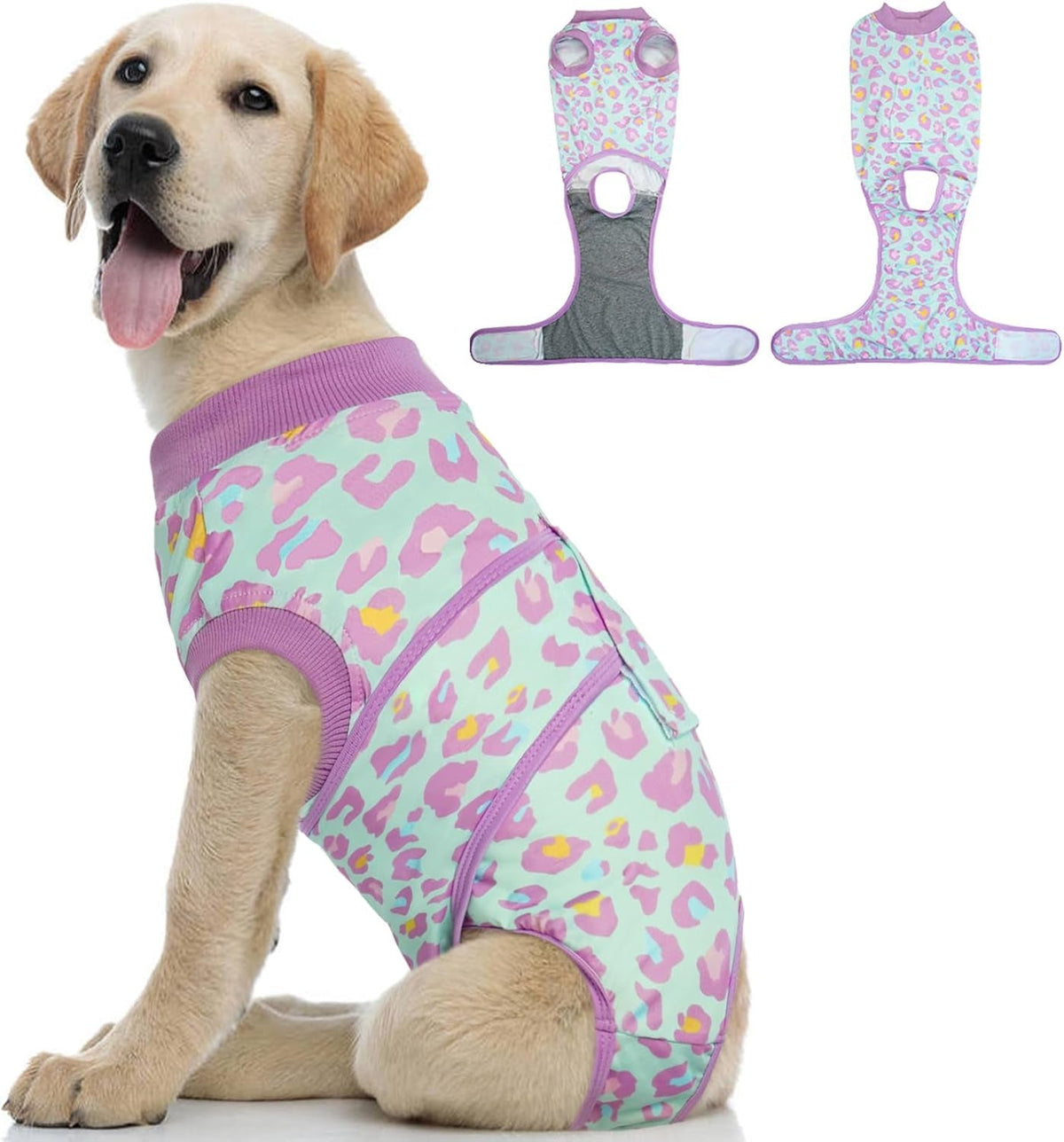 Dog Recovery Onesie Suit After Surgery – 4 Colors, XS–2XL