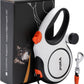 26FT Retractable Dog Leash Heavy Duty Reflective Tangle Free