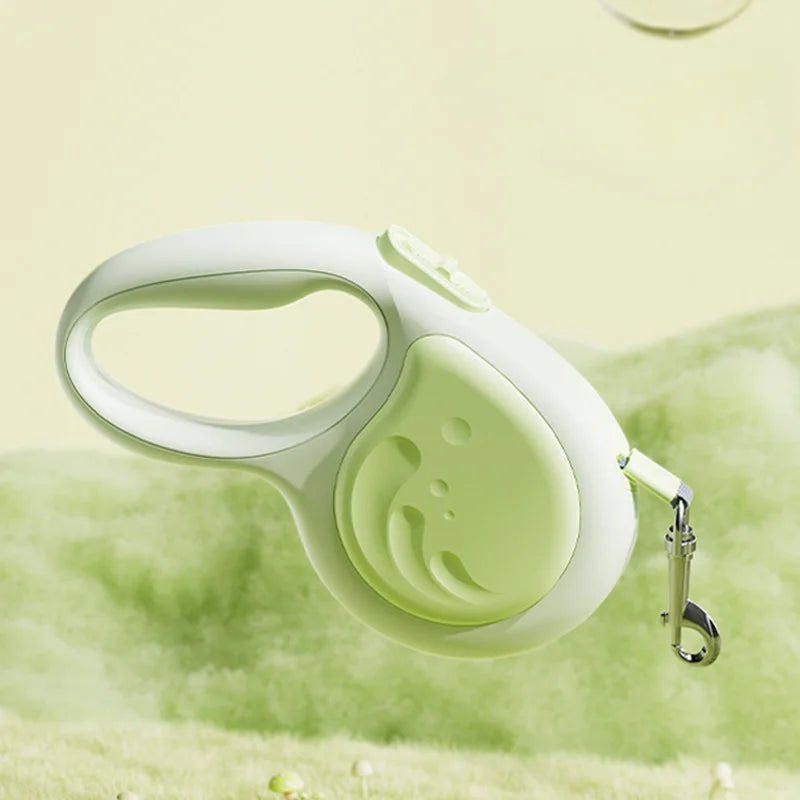 Correa retráctil automática flexible para perros pequeños y medianos, 3M/5M