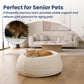 Orthopedic Cat & Small Dog Bed – Memory Foam, Faux Fur