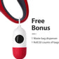 16 ft Retractable Dog Leash with Dispenser and Poop Bags