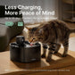 Wireless Cat Water Fountain Cordless 2.3L Motion Sensor Quiet
