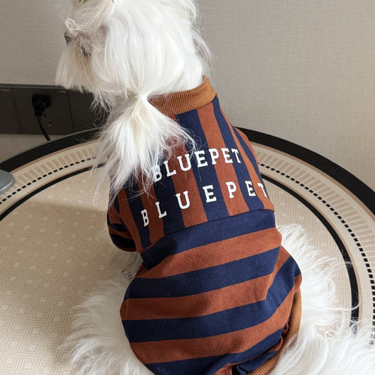 Outdoor Summer Thin Striped Shirt For Dogs