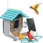NAVFS Smart Bird Feeder Camera with Solar Panel, 2K Video & AI Bird ID