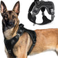 No Pull Tactical Dog Harness Molle Vest Adjustable Medium Large Dogs