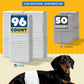 Male Dog Diapers 96 Count Small Belly Bands Leakproof Absorbent Wraps